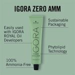 Schwarzkopf Professional Igora Zero AMM 1-0 Black Natural 60ml