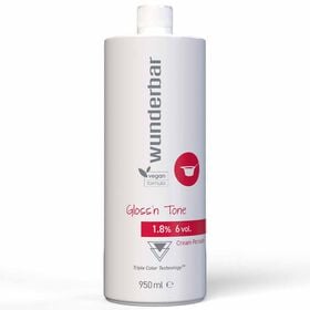 Wunderbar Gloss'n Tone Cream Peroxide 1.8%/6V 950ml