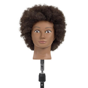 S-PRO Manikin Training Head Zara 30cm Dark Brown 3