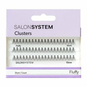 Salon System Individual Lash Clusters Fluffy - Short