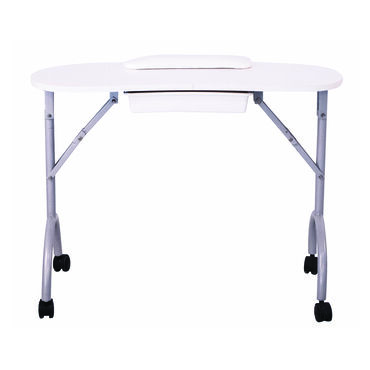Salon Services Curved Portable Nail Station