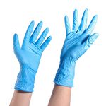 S-PRO Nitrile Gloves, Medium, Pack of 100