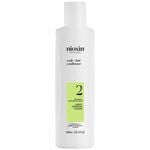 Nioxin System 2 Scalp + Hair Thickening Conditioner for Natural Hair with Progressed Thinning 300ml