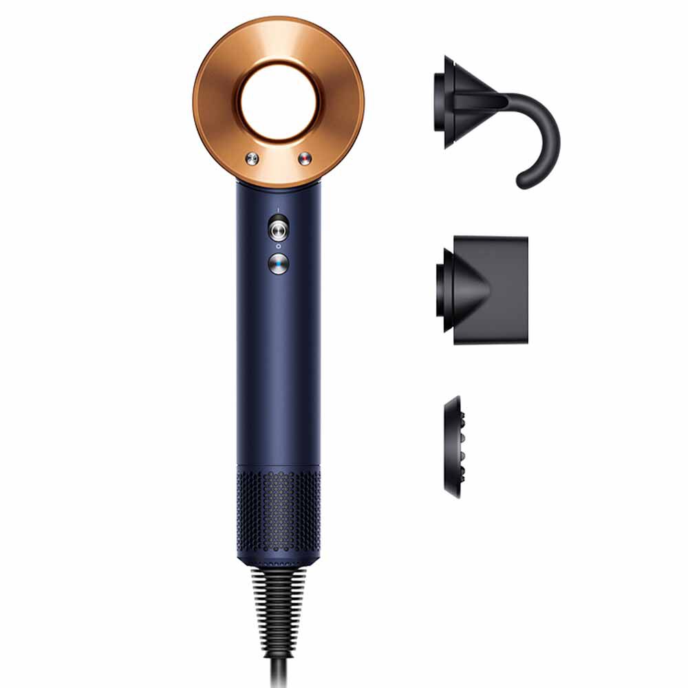 Dyson Supersonic™ Hair Dryer Straight and Wavy - Prussian Blue and Rich Copper