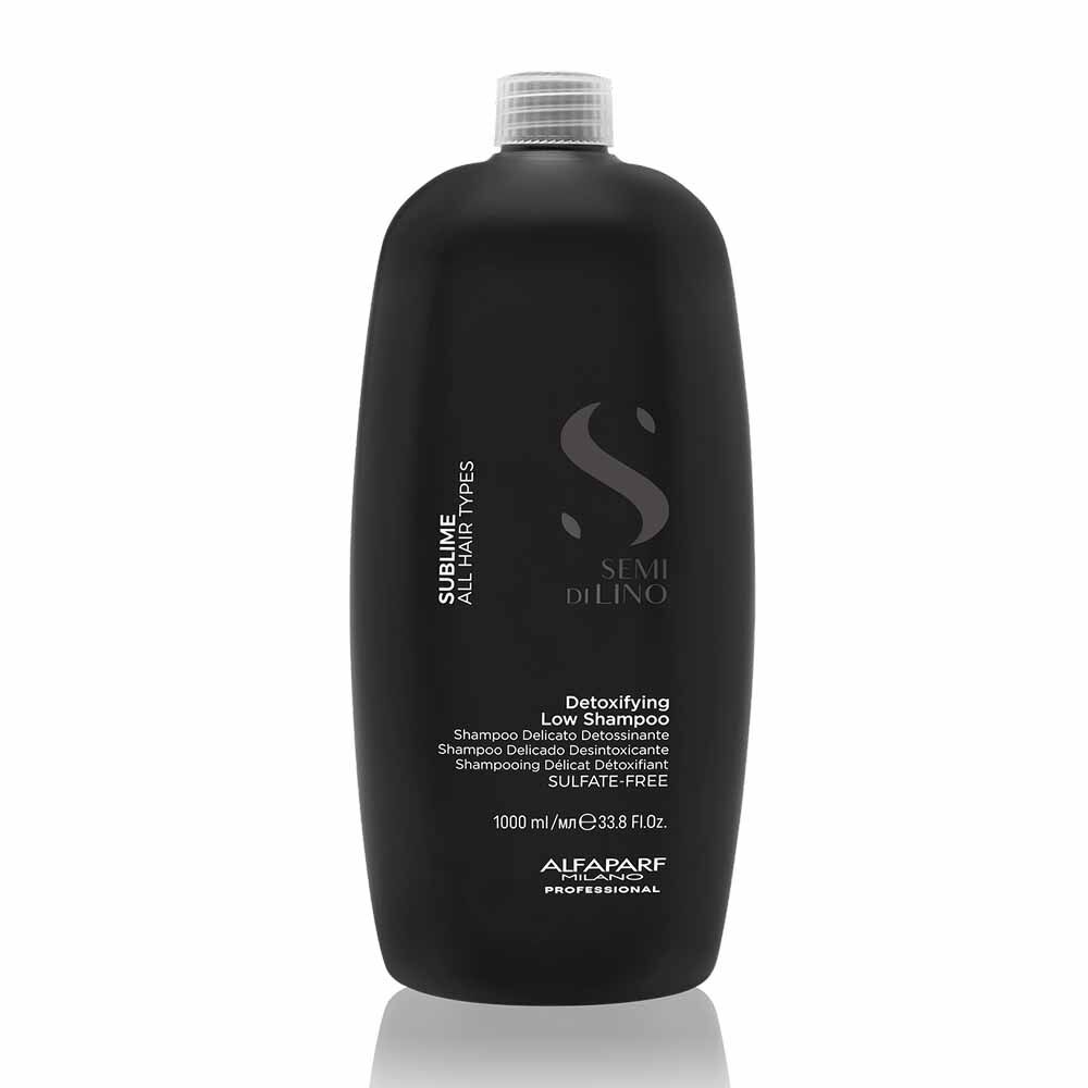 Alfaparf Milano Semi Di Lino Sublime Detoxifying Low Shampoo 1l