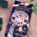 Nails Inc Pro Shellfie Ready Tortoiseshell Artificial Nails, Pack 24 Nails & Glue 1.86ml