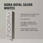 Schwarzkopf Professional Igora Royal Silver Whites Permanent Hair Colour - Silver 60ml