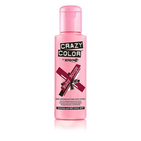 Crazy Color Semi Permanent Hair Colour Cream - Ruby Rouge 100ml