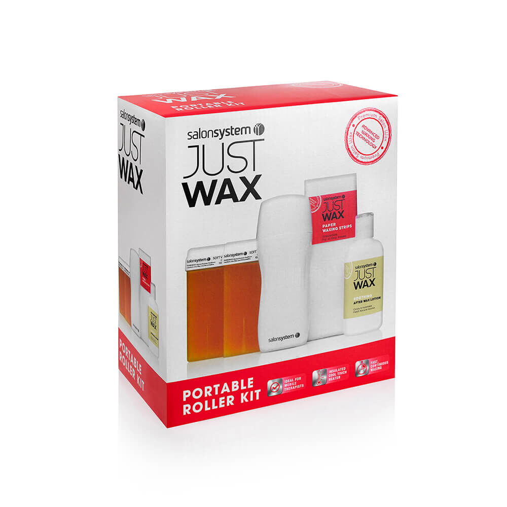 Just Wax Portable Roller Wax Kit Hard/Stripless & Roller Wax Sally