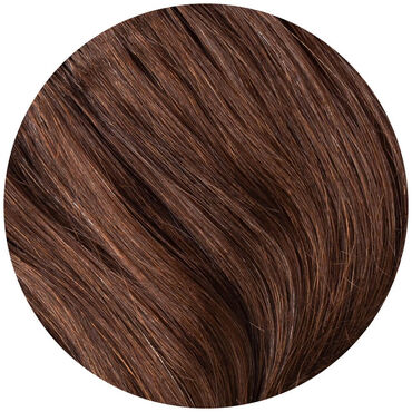 Wildest Dreams Clip In Single Weft Human Hair Extension 18 Inch - 2 Brownest Brown