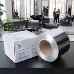 S-PRO Silver Aluminium Highlighting Foil, 18 microns, 10cm x 500m