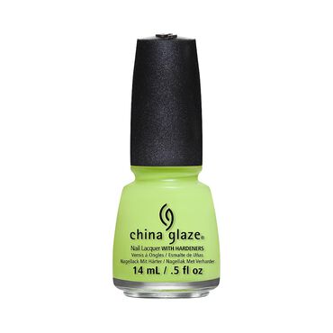 China Glaze Nail Lacquer City Flourish Collection - Grass Is Lime Greene 14ml