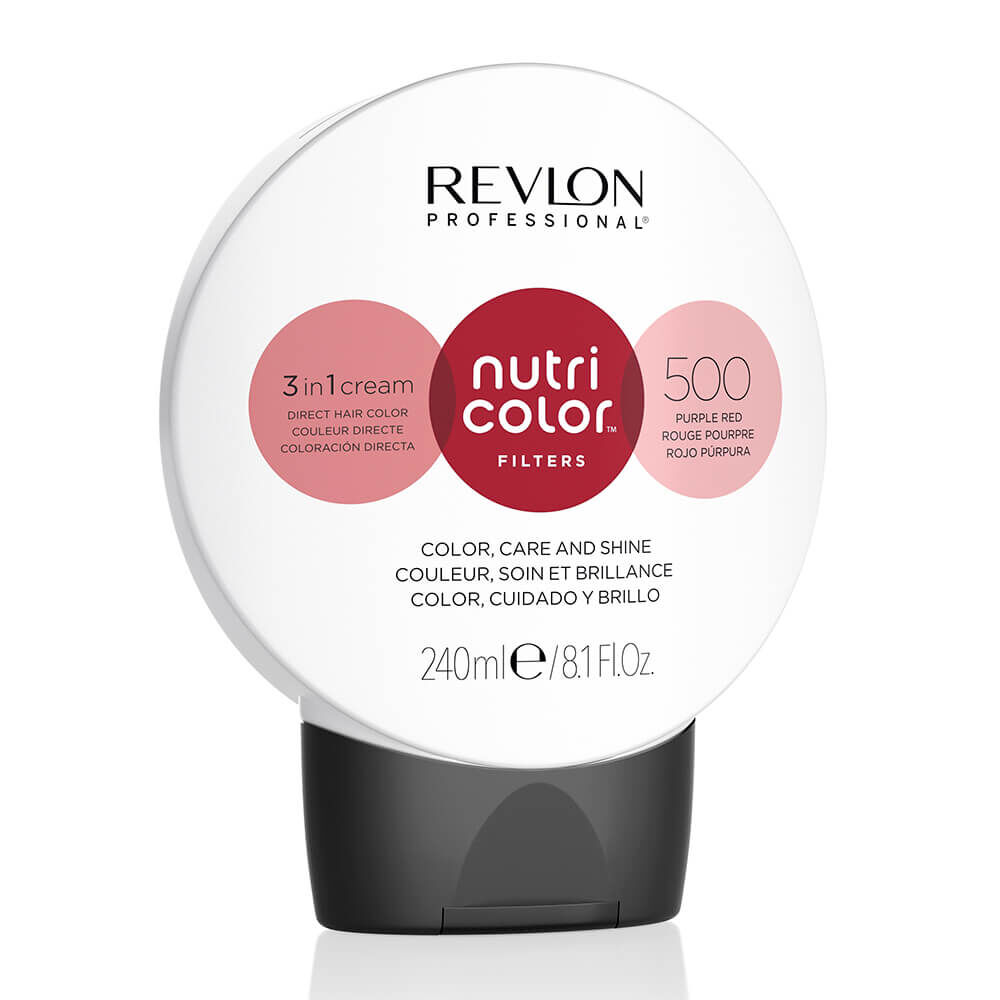 Revlon Nutri Color Filters Hair Colour 500 Purple Red 240ml