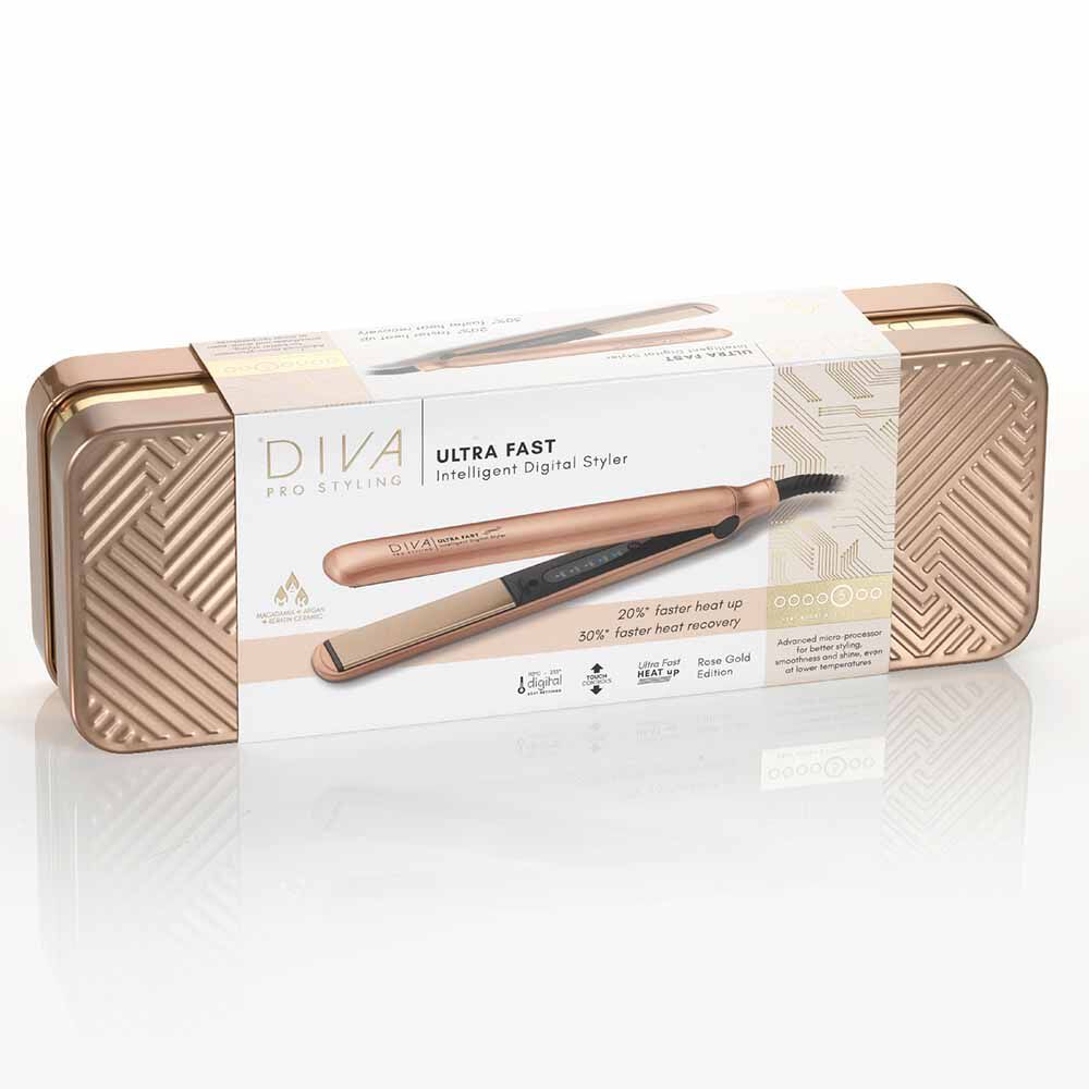 Diva pro styling rose gold sales