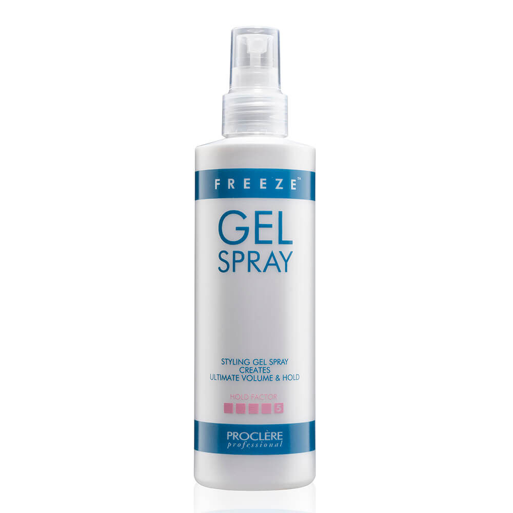 Spray gel for hair hot sale