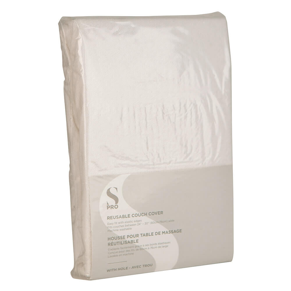 Washable top white couch