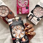 Nails Inc Pro Give Me A Swirl Artificial Nails, Pack 24 Nails & Glue 1.86ml