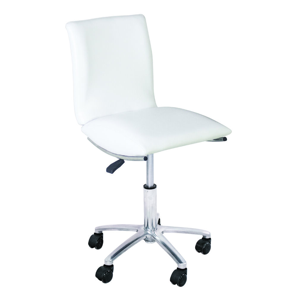White store salon stool