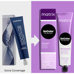 Matrix SoColor Pre-Bonded Permanent Hair Colour, Extra Coverage - 508N 90ml