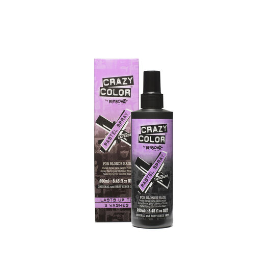 Crazy Color Pastel Spray Temporary Hair Colour -Lavender 250ml