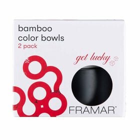 Framar Get Lucky Bamboo Color Bowls, Pack of 2
