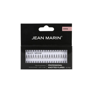 Jean Marin Individual Lashes, Intense Knotted Flares Intense, Medium Jean Marin Individual Lashes, Intense Knotted Flares Intense, Medium