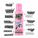 Crazy Color Semi Permanent Hair Colour Cream - Slate 100ml
