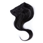 Wildest Dreams Clip In Full Head Human Hair Extension 18 Inch - 1 Blackest Black