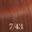 7/43 Medium Blonde Red Gold