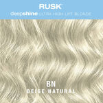 Rusk Deepshine Pure Pigments High Lift Permanent Hair Colour - BN Beige Natural 100ml