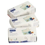 Sibel White Powder Free Latex Disposable Gloves, Medium, Pack of 100