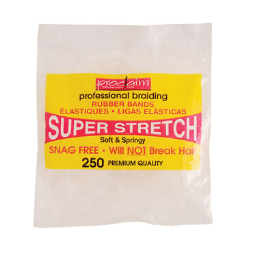 Proclaim Rubber Bands Clear Pack of 250
