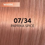 Wella Professionals Shinefinity Zero Lift Glaze - 07/34 Warm Paprika Spice 60ml