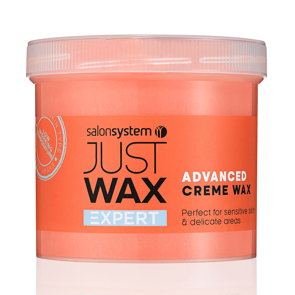 Just Wax Expert Advanced Crème Strip Wax 450g Warm & Crème Wax