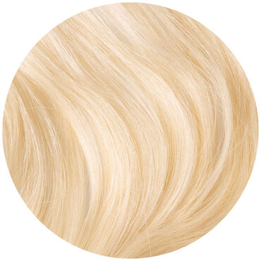 Wildest Dreams Clip In Half Head Human Hair Extension 18 Inch - 60 Blondest Blonde
