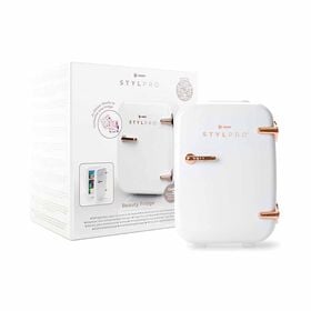 StylPro Beauty Fridge - White & Rose Gold