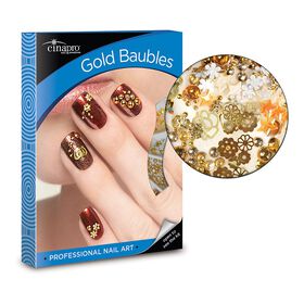 Gold Baubles Nail Art Kit Nail Products Salon Services