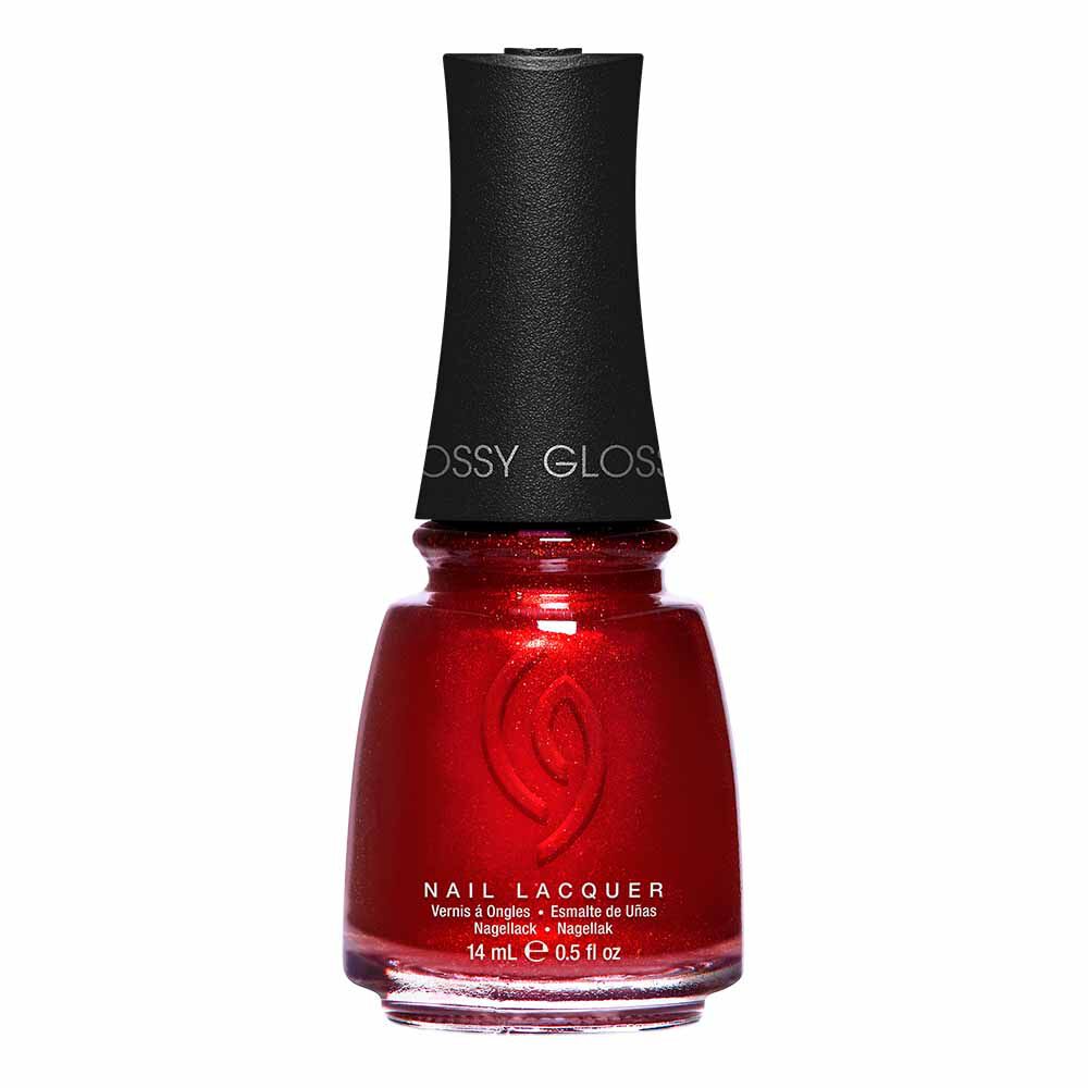 China Glaze Nail Lacquer - Red Pearl 14ml