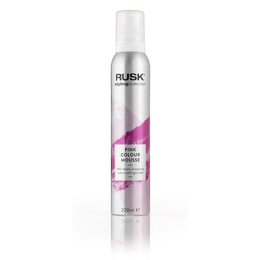 Rusk Styling Collection Colour Mousse - Pink 200ml