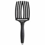 Olivia Garden Care Ionic Fingerbrush Hair Brush - Large Black