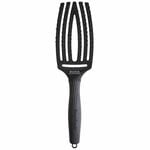 Olivia Garden Care Ionic Fingerbrush Hairbrush - Black