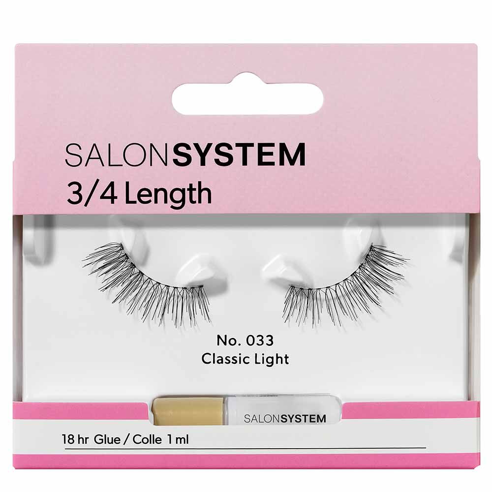 Salon System Strip Lash 033 3/4 Length