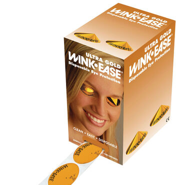 Wink-Ease Ultra Gold Disposable Eye Protection - Pack of 300 pairs Wink-Ease Ultra Gold Disposable Eye Protection - Pack of 300 pairs