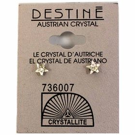 Crystallite Destine Crystal Star Earring 6mm