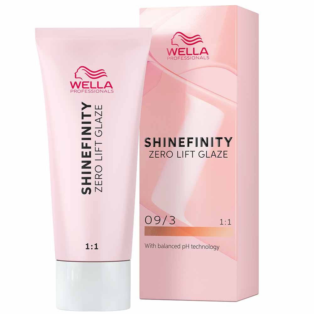 Wella Professionals Shinefinity Zero Lift Glaze 09/3 Golden Honey 60ML