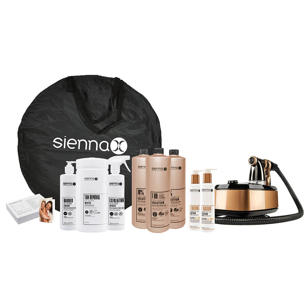 Sienna X Professional Spray Tan Business Kit Tanning Accessories Sally Beauty