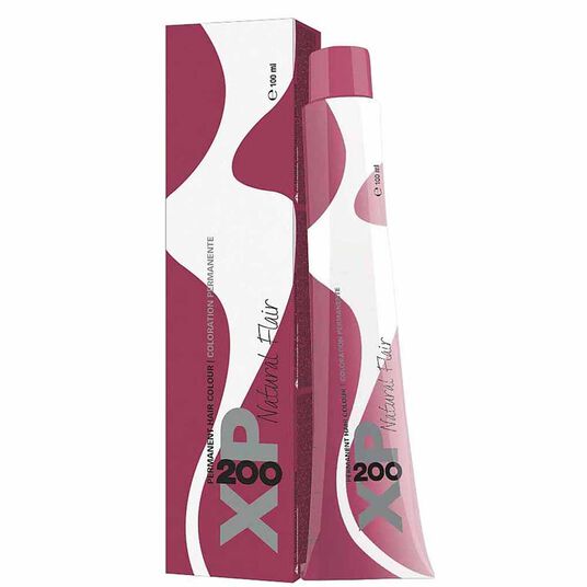 XP200 Natural Flair Permanent Hair Colour - 1.0 Black 100ml