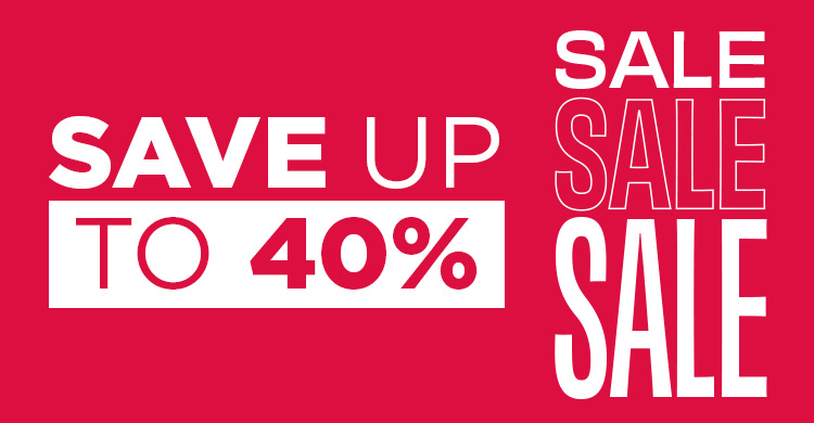 Save 40% on our hair, beauty and nail sale.