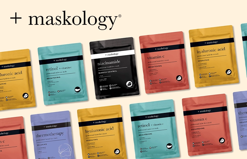 Save 20% on Maskology sheet masks for every skin concern.