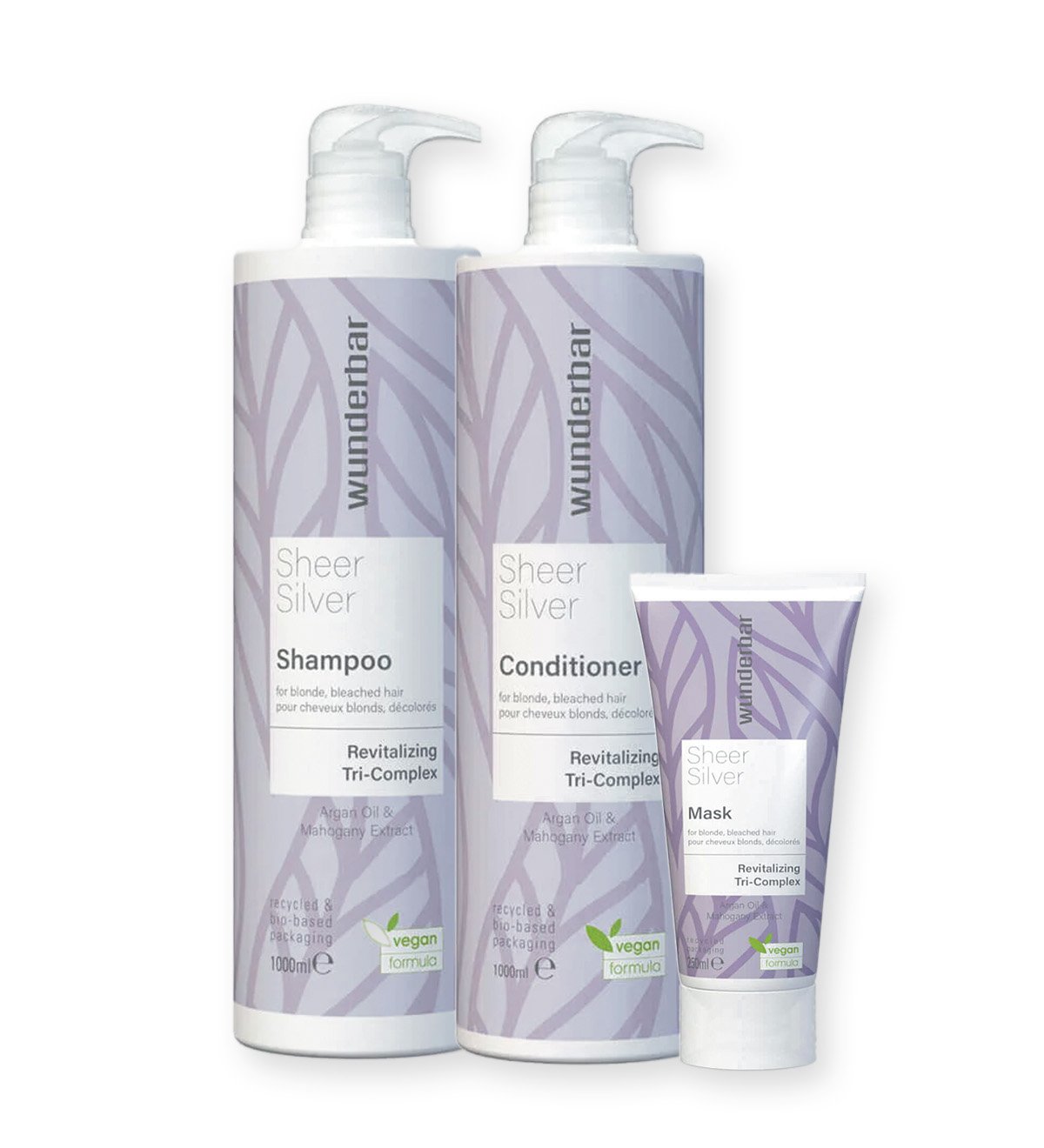 Wunderbar Vegan Sheer Silver Range